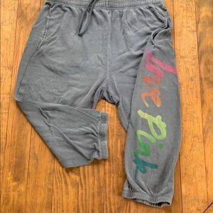 VS PINK cropped lounge pants